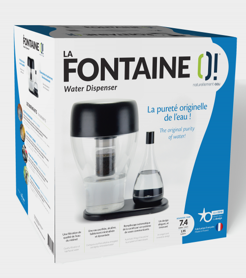 Fontaine filtrante O! (modèle blanc)